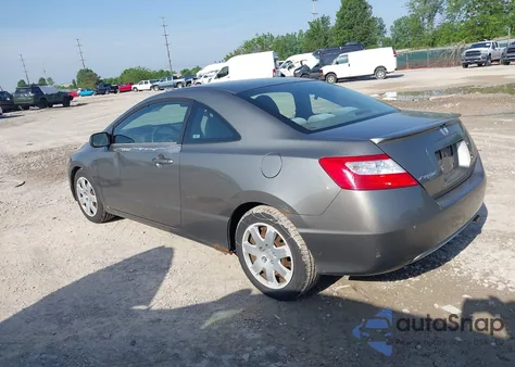 2007 Honda Civic Lx из США, поврежденный, VIN 2HGFG12667H505416